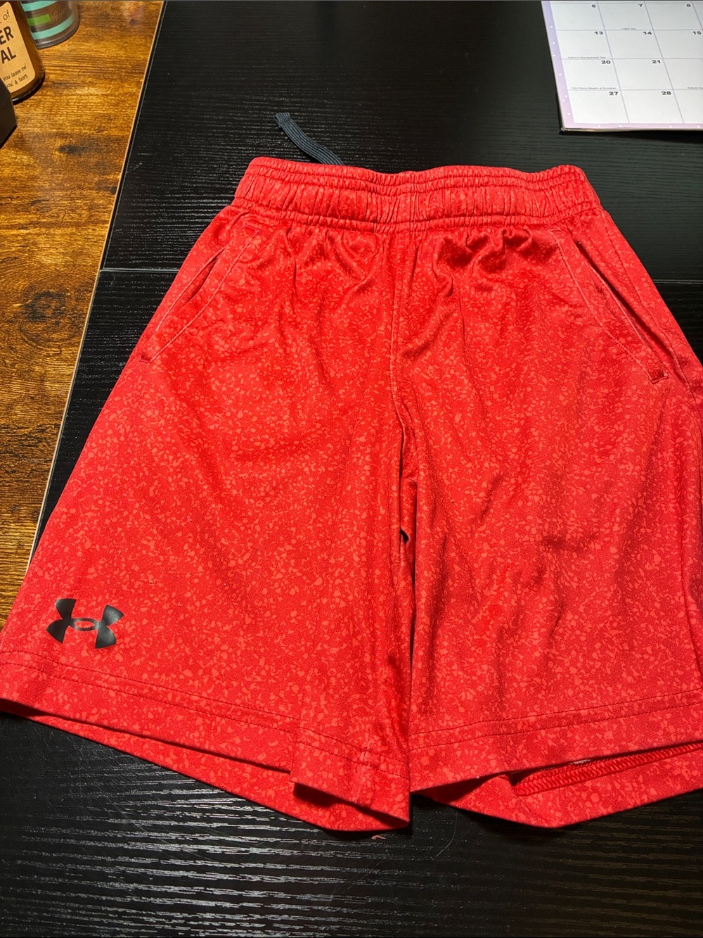 Under Armour Men's Red Performance Training Shorts
